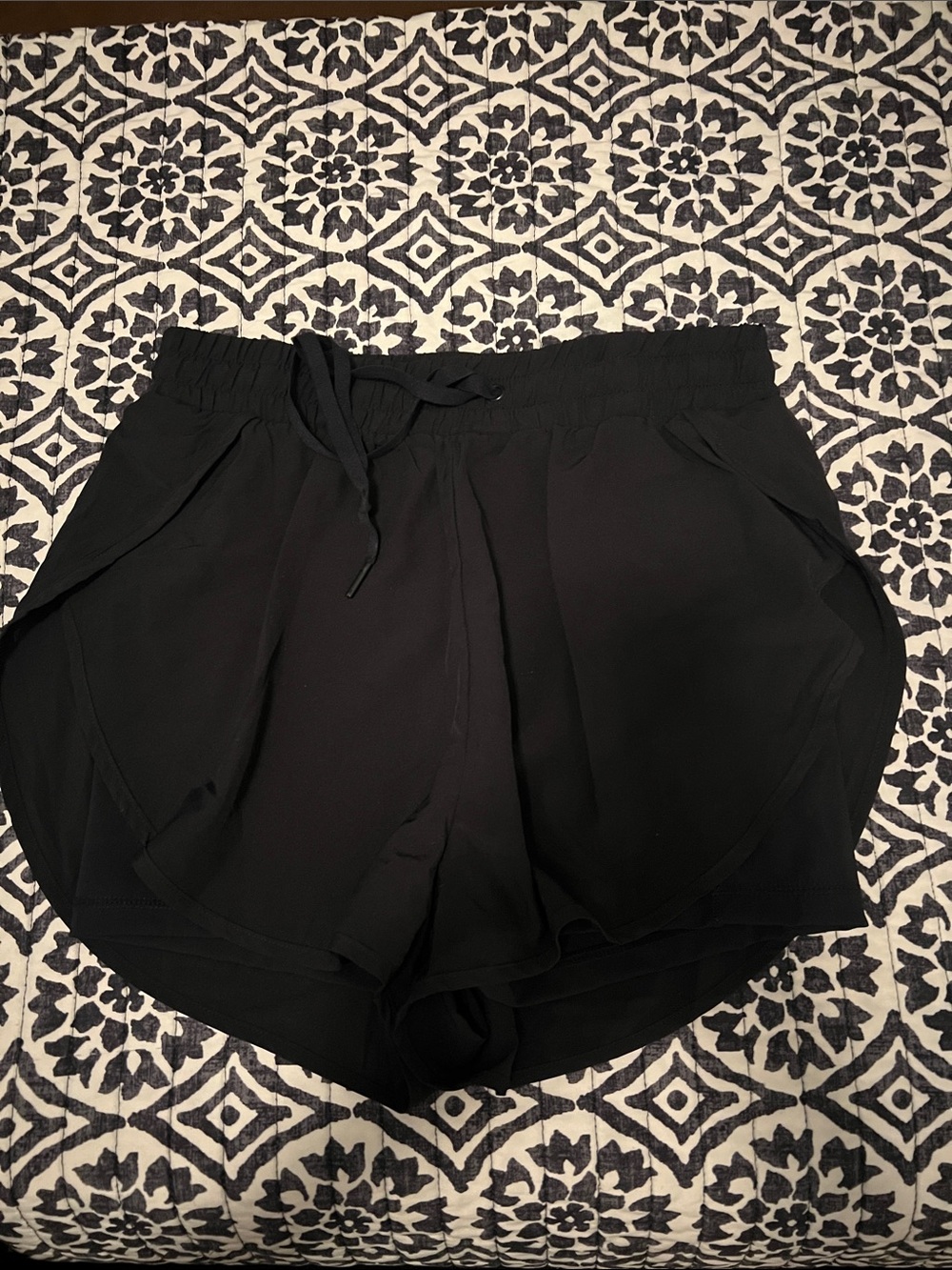 BuffBunny Black Athletic Drawstring Shorts